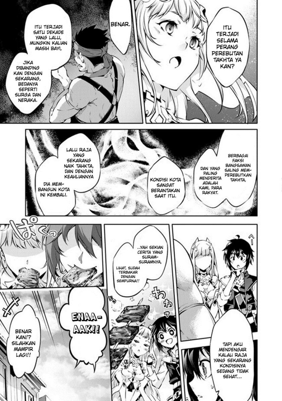 Kamigami ni Sodaterare Shimo no, Saikyou to Naru Chapter 39 Bahasa Indonesia